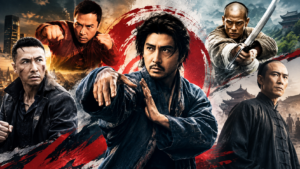 Five Chinese martial arts movies including Flash Point, Kung Fu Killer, Rise of the Legend, Sakra, and The Final Master