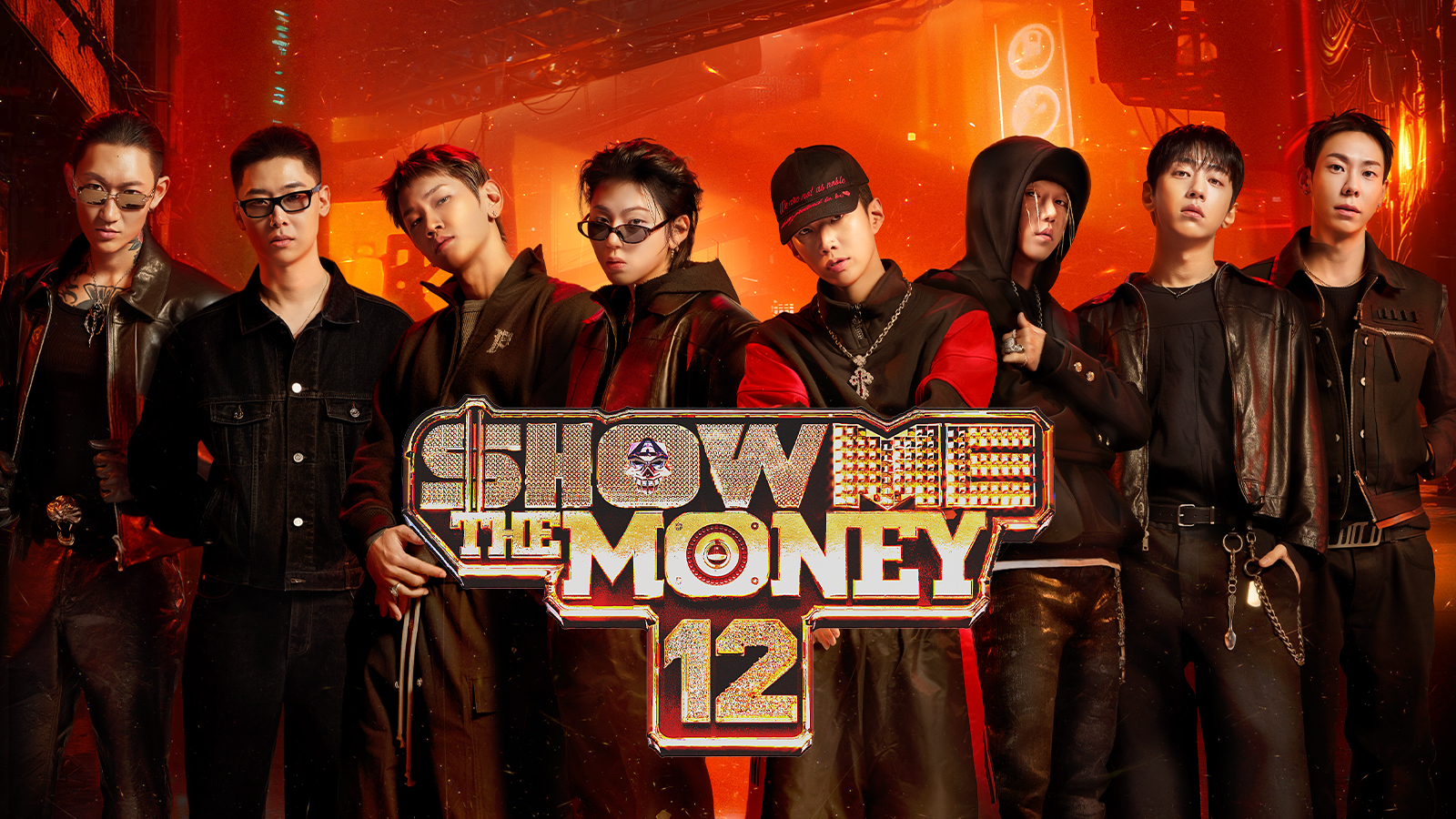 SHOW ME THE MONEY 12 Korean rap competition featuring ZICO, Crush, Jay Park, GRAY, and Loco