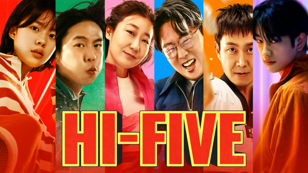Hi-Five Korean superhero movie featuring five people with supernatural powers